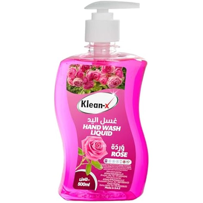 Klean-X كليان إكس غسول يدين 500 مل حزمة كومبو (3 قطع)  منظف يدين منعش | صابون سائل مضاد للبكتيريا ليدين ناعمتين | لطيف على البشرة، عطر منعش | تركيبة مغذية ومرطبة - Image 2